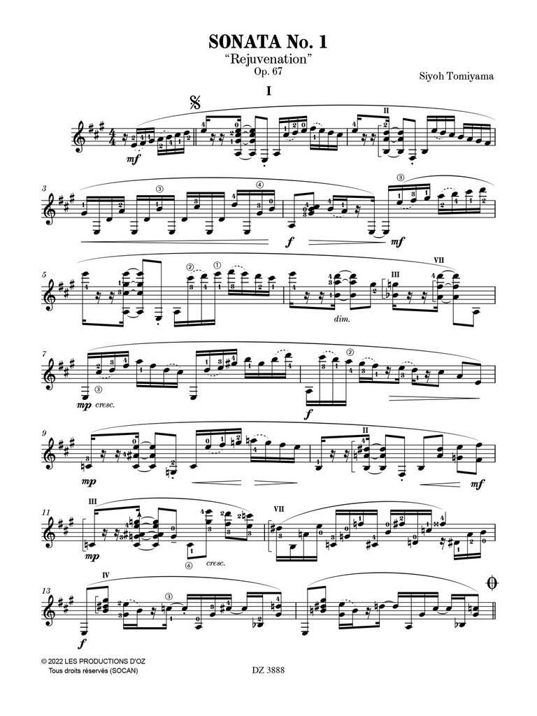 Sonata No. 1 ?Rejuvenation?