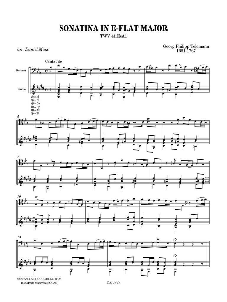 Sonata in E-Flat major