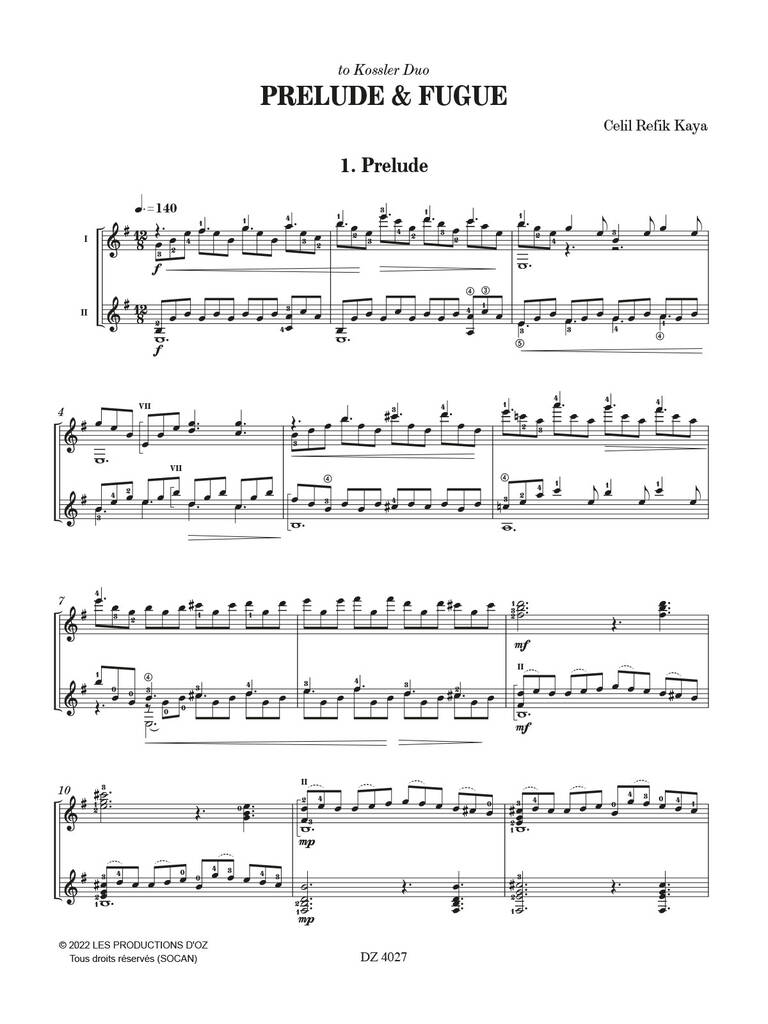 Prelude & Fugue