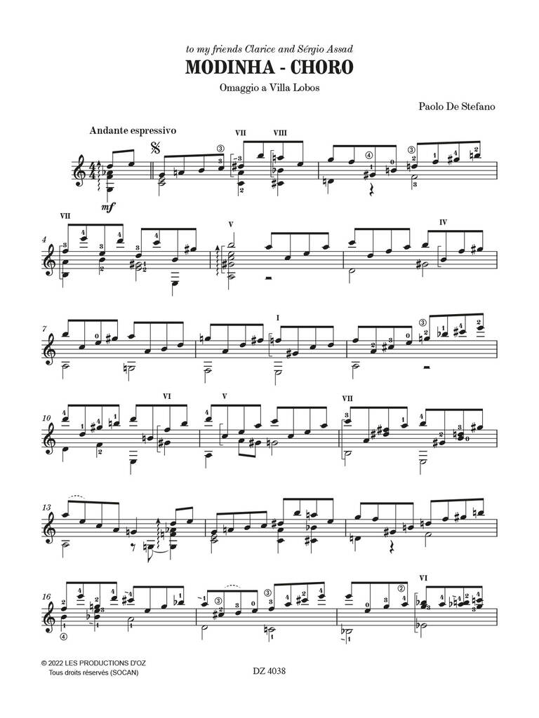 Modinha - Choro