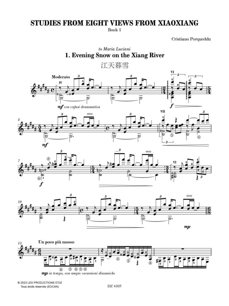 Studies from Eight Views from Xiaoxiang, vol. 1