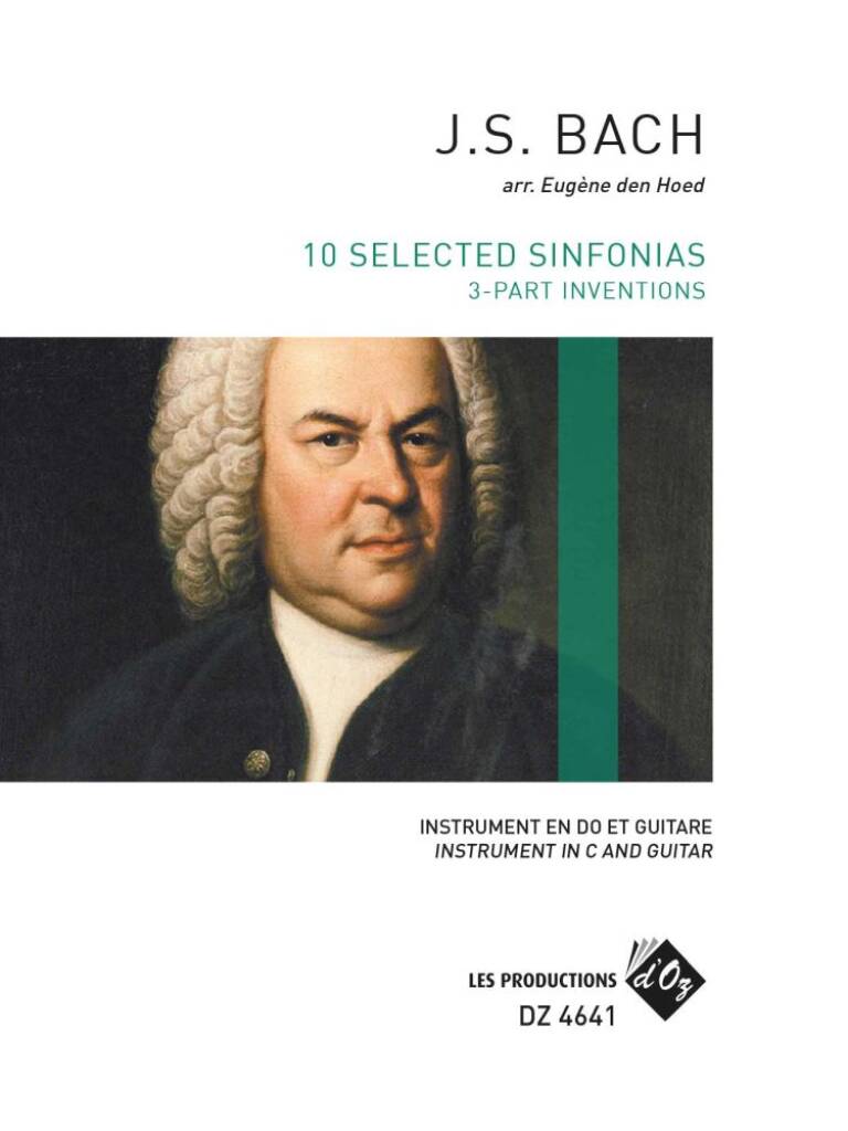 10 Selected Sinfonias (3-part Inventions)