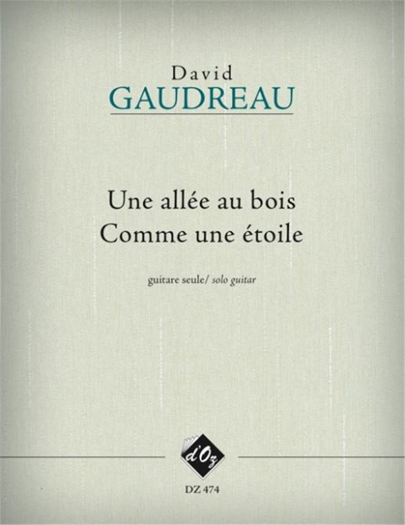 Une allée au bois, Comme une étoile