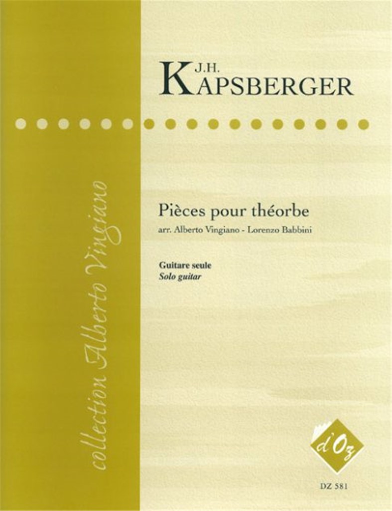 Pièces pour Théorbe
