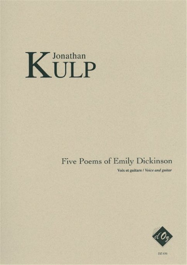 Five Poems of Emily Dickinson