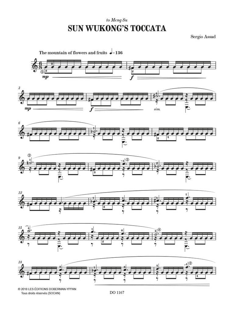 Sun Wukong's Toccata