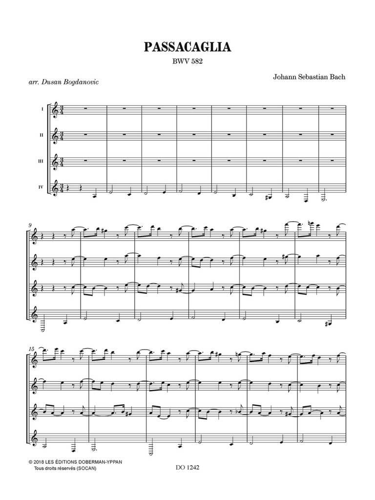 Passacaglia, BWV 582