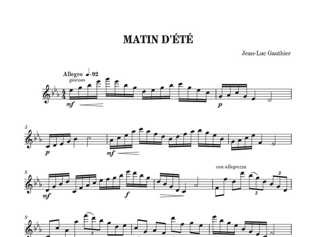 Matin D'Été