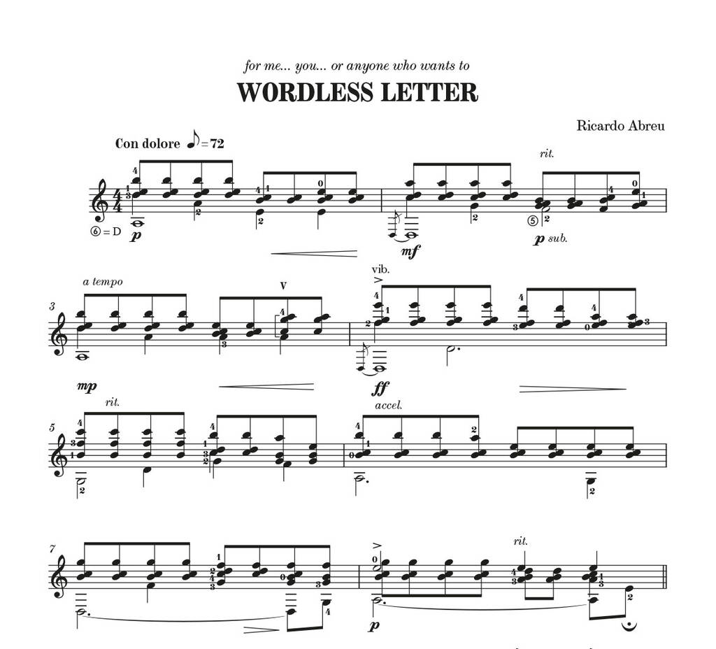 Wordless Letter