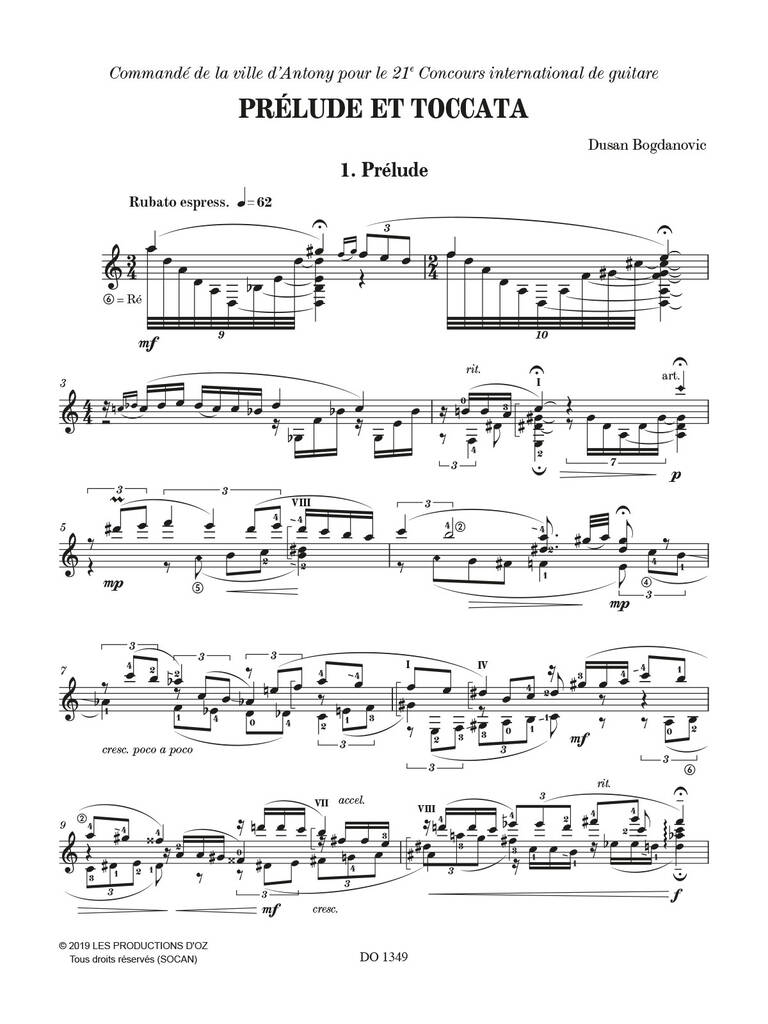 Prélude et Toccata