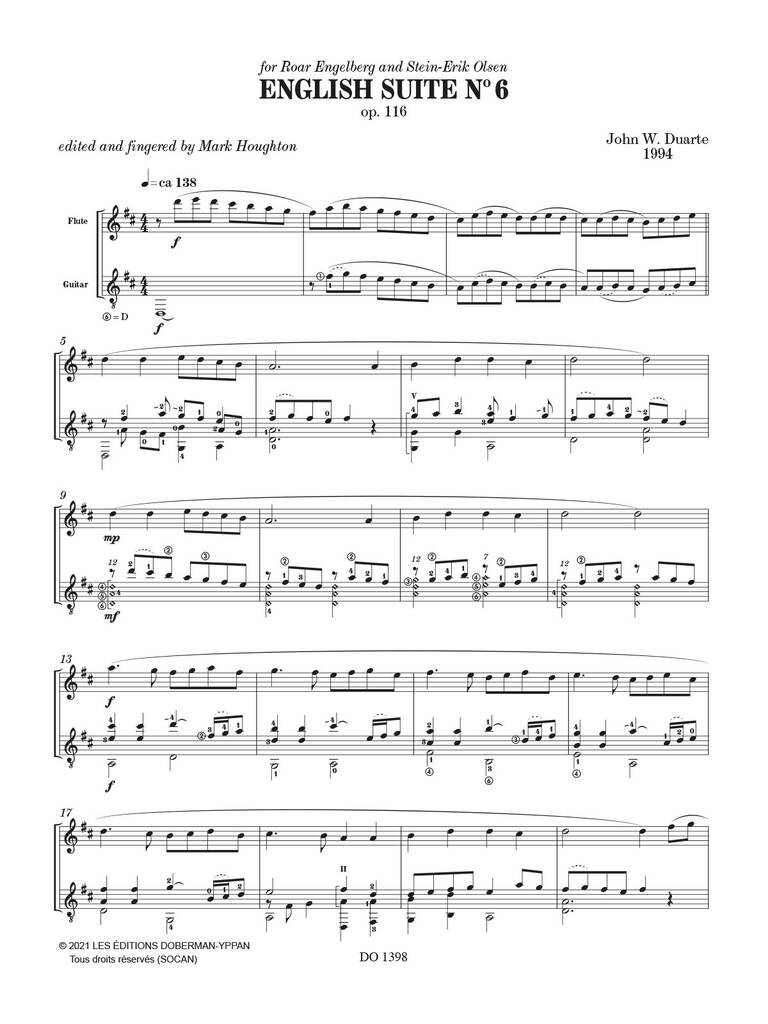 English Suite No. 6