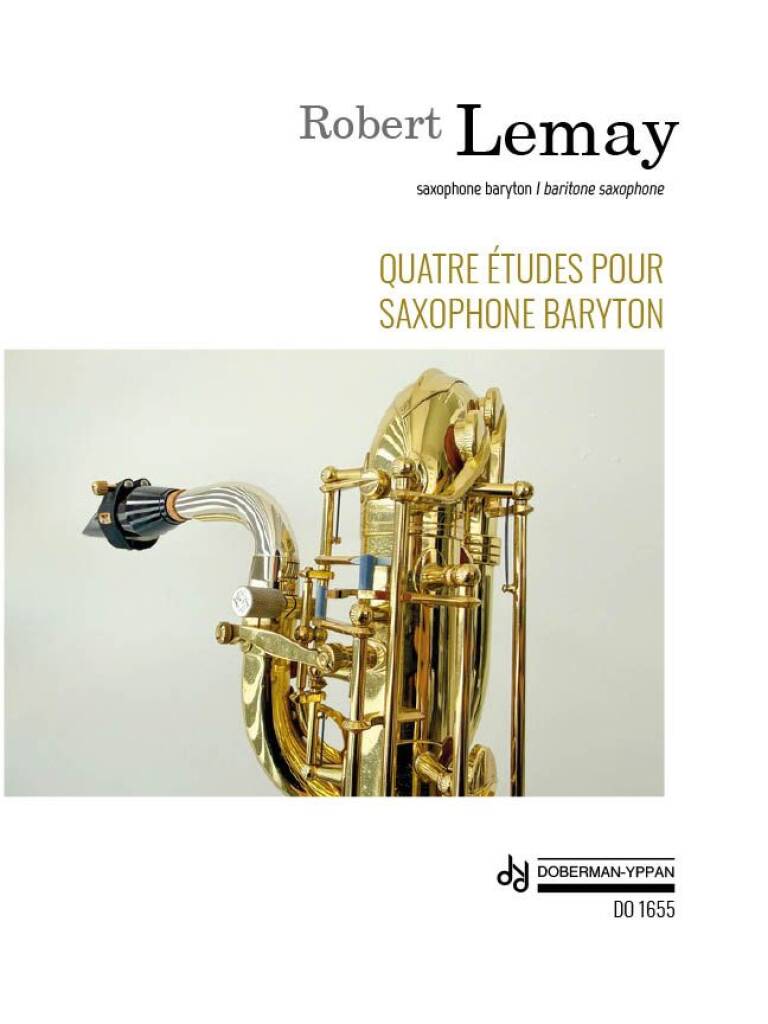 Quatre études pour saxophone baryton