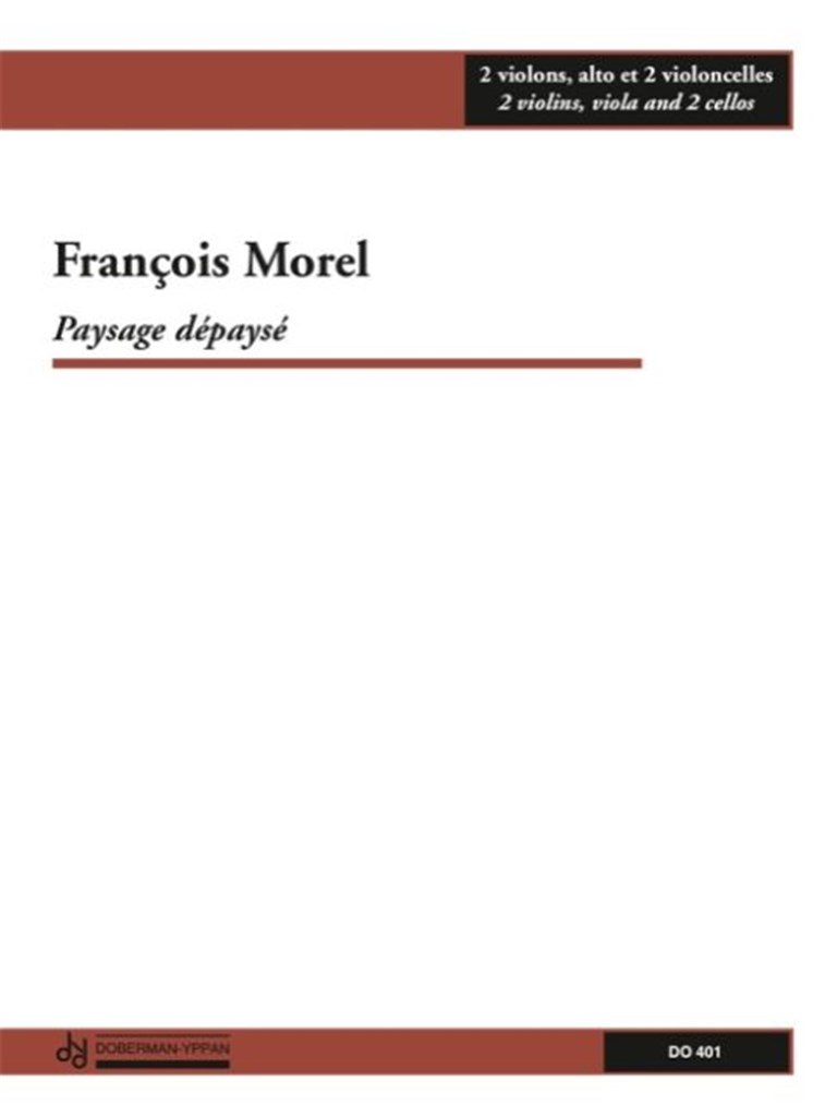Paysage dépaysé (2 vlns, vla, 2 cello)
