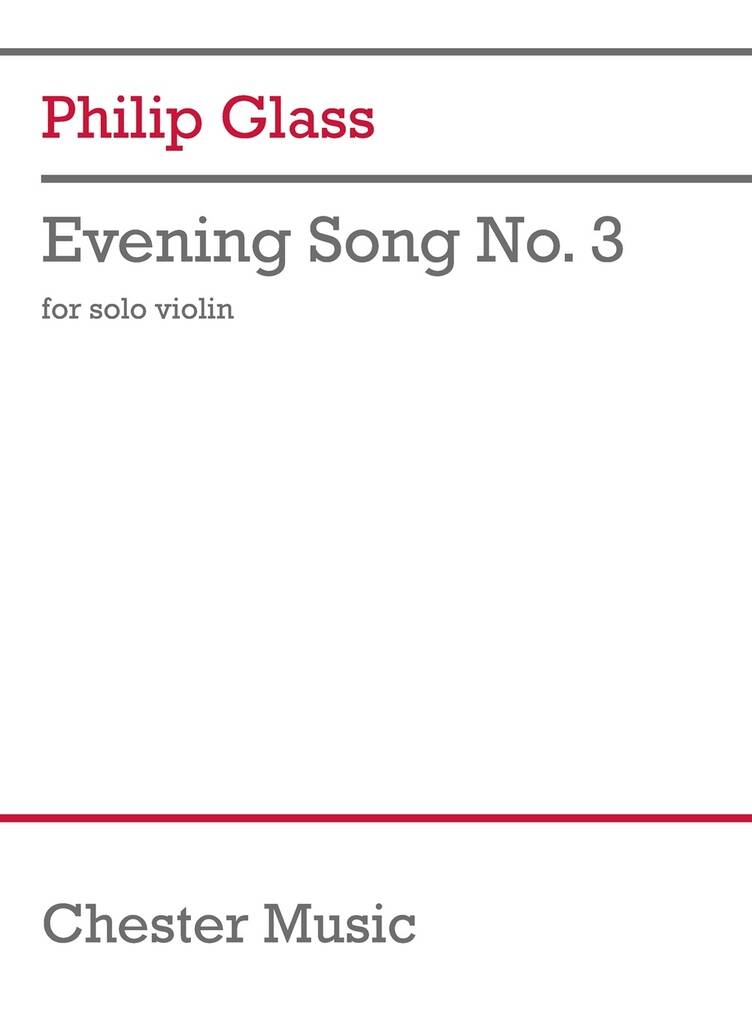 Evening Song No. 3