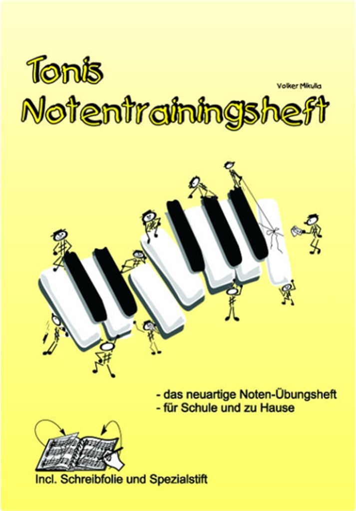 Tonis Notentrainingsheft