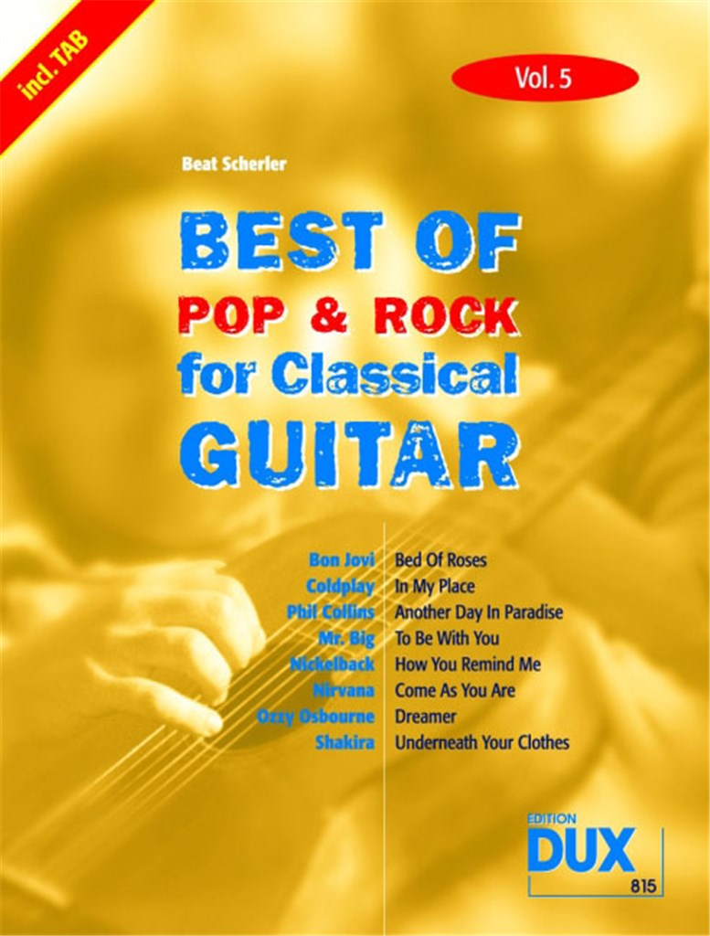 Best Of Pop & Rock 05 for Classical Guitar