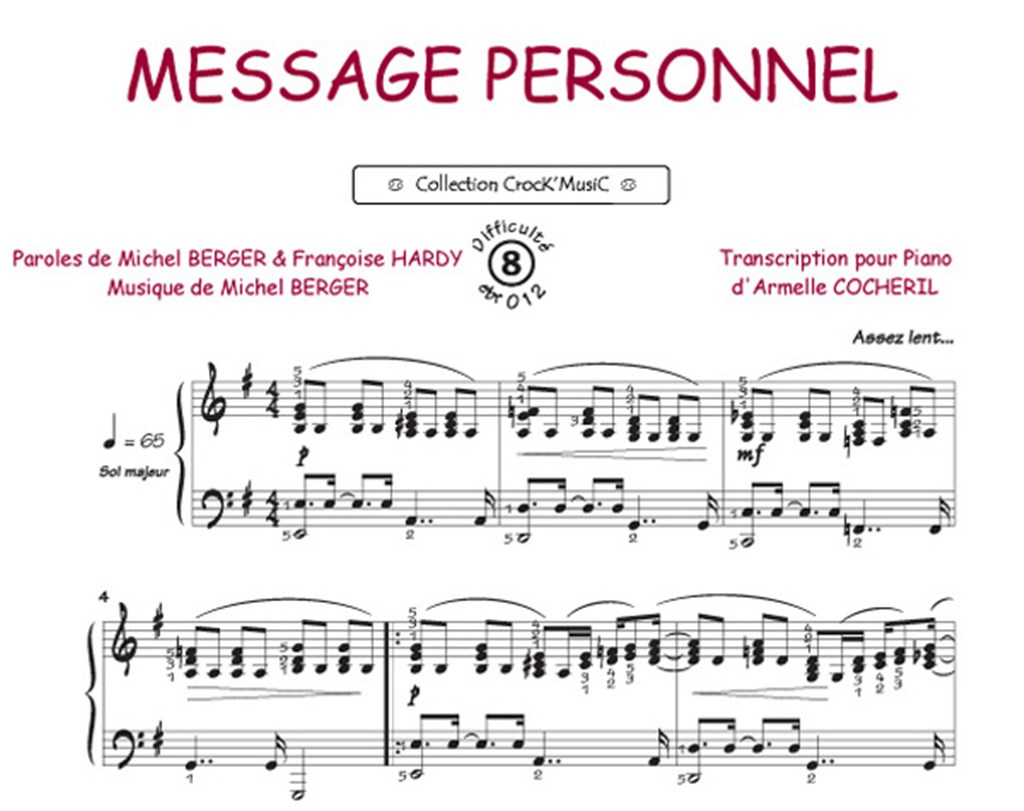Message personnel