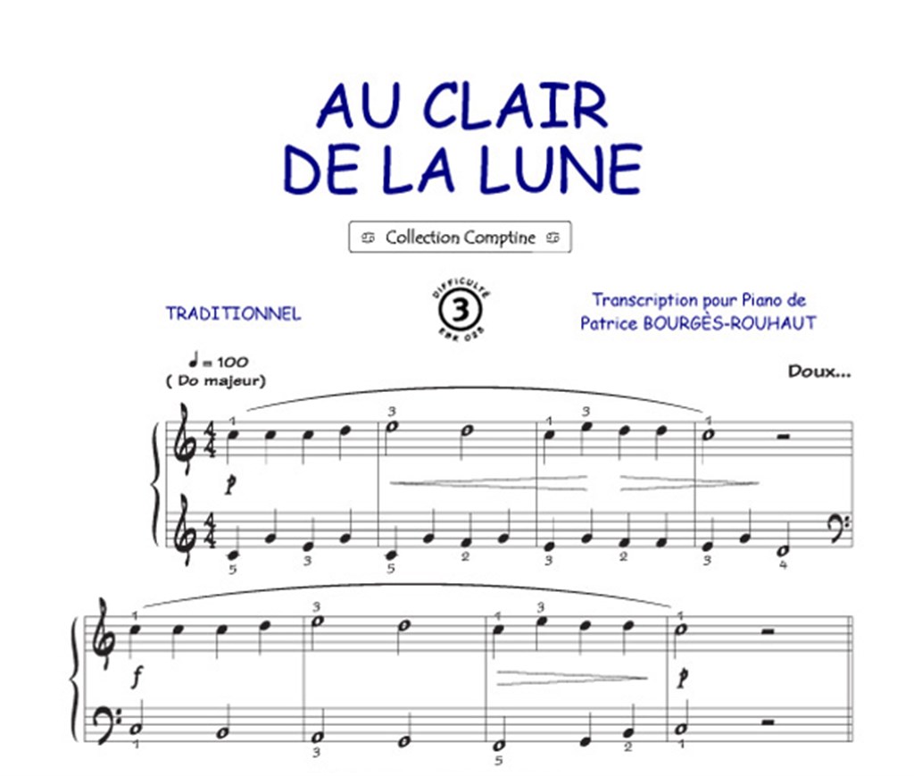 Au clair de la lune