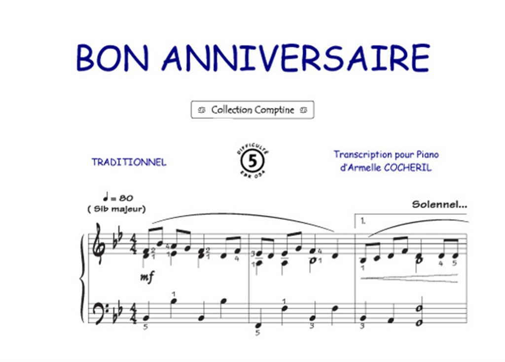 Joyeux anniversaire