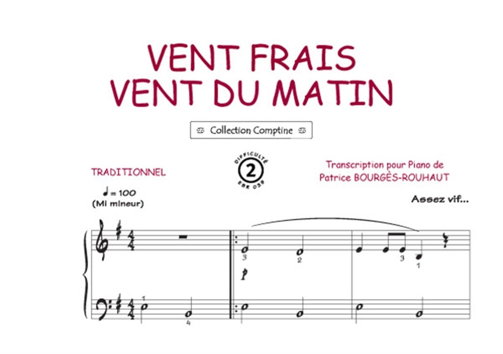 Vent frais, vent du matin