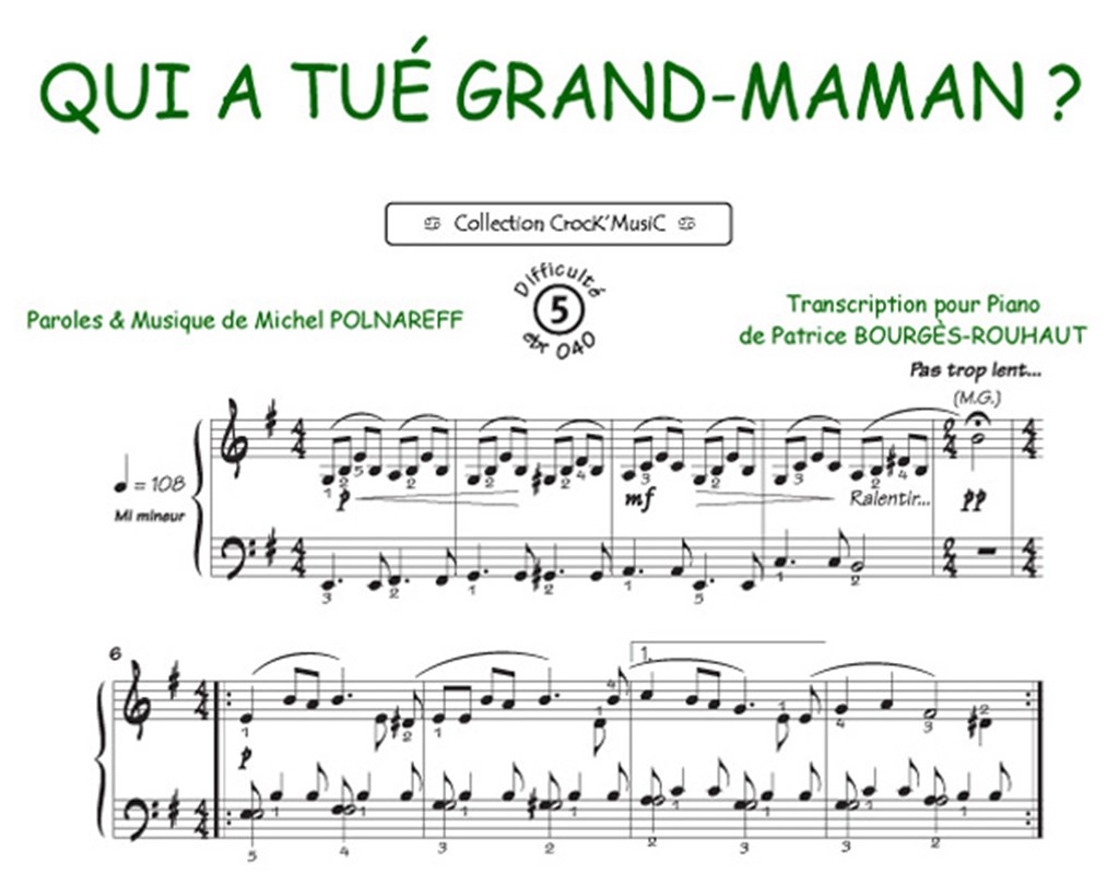 Qui a tué grand-maman