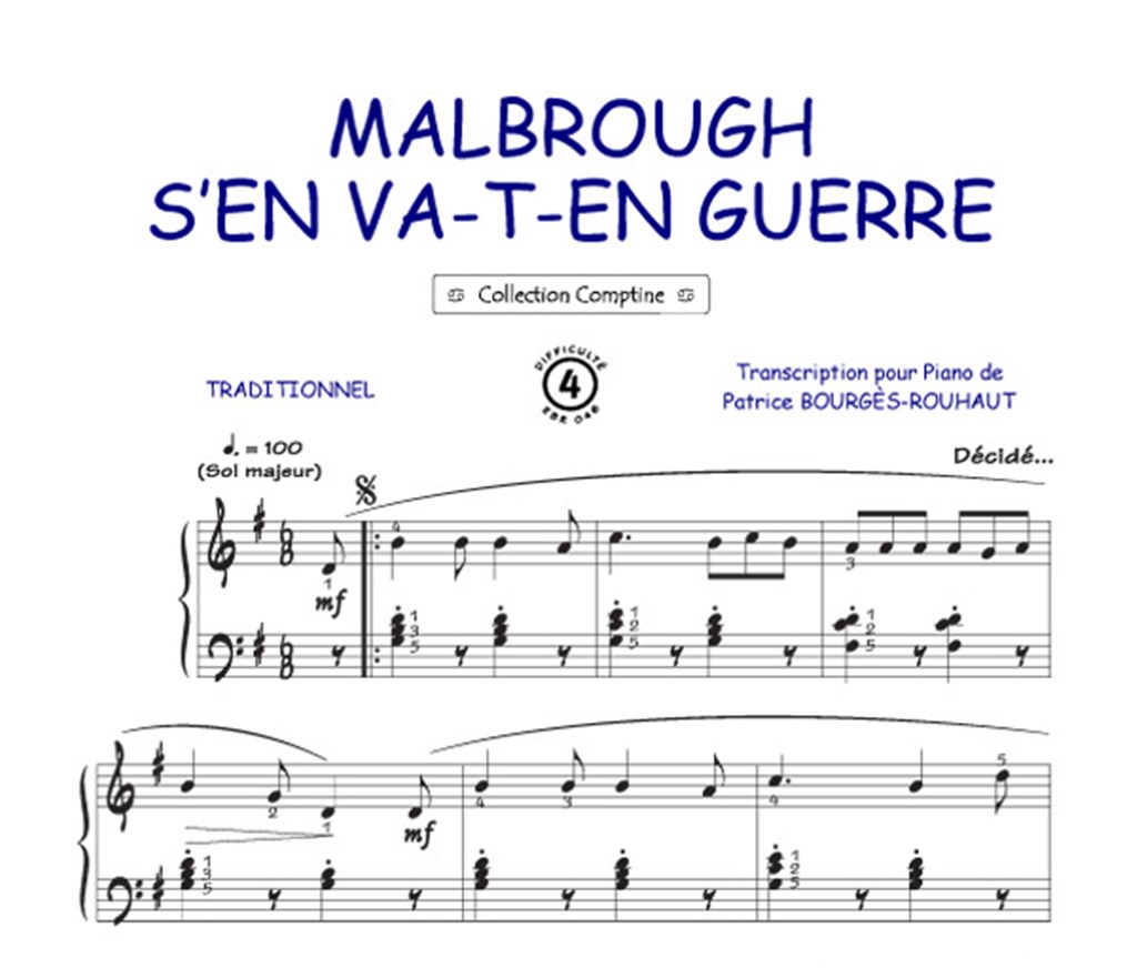 Malbrought s'en va en guerre