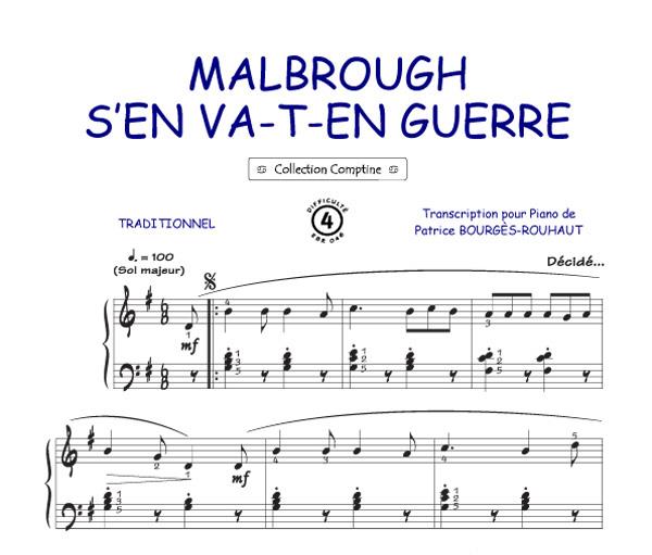 Malbrought s'en va en guerre