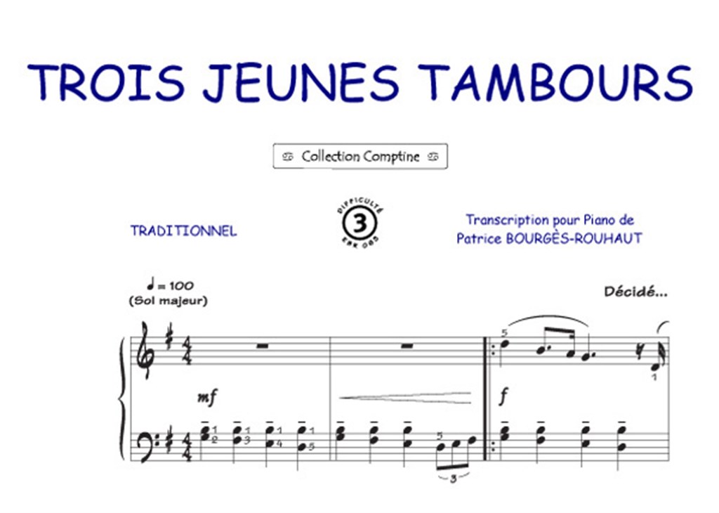 Trois jeunes tambours