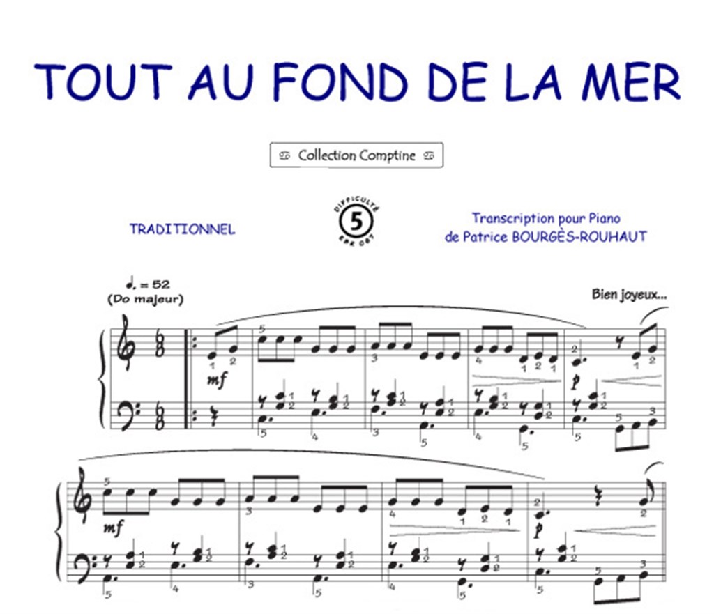 Tout au fond de la mer