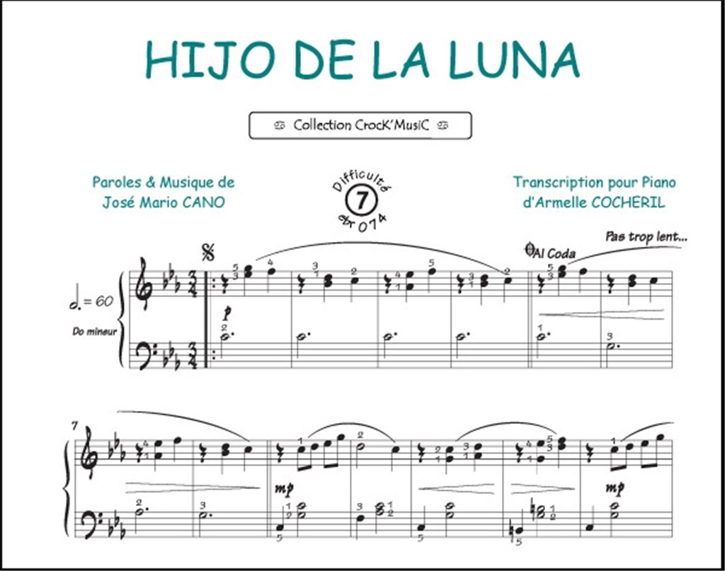 Hijo de la Luna (Collection Crock'MusiC)