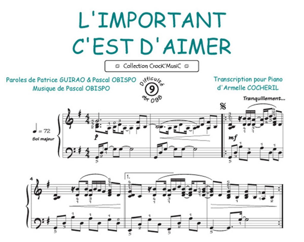 L'important c'est d'aimer