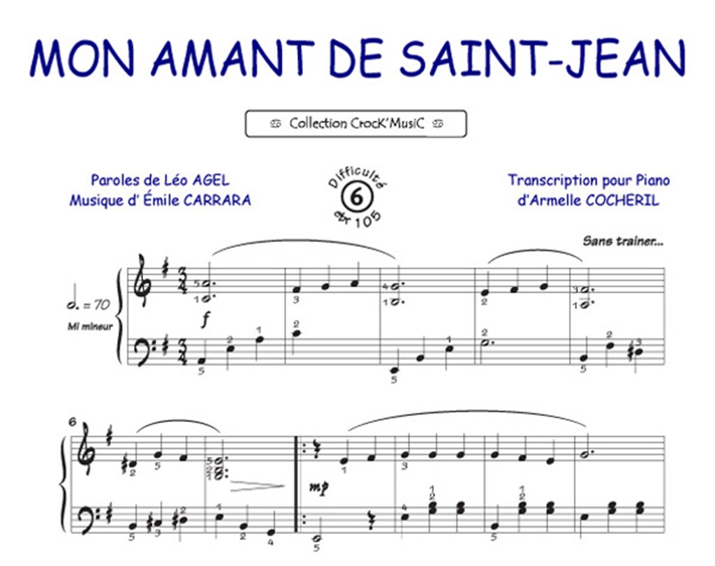 Mon Amant de Saint Jean