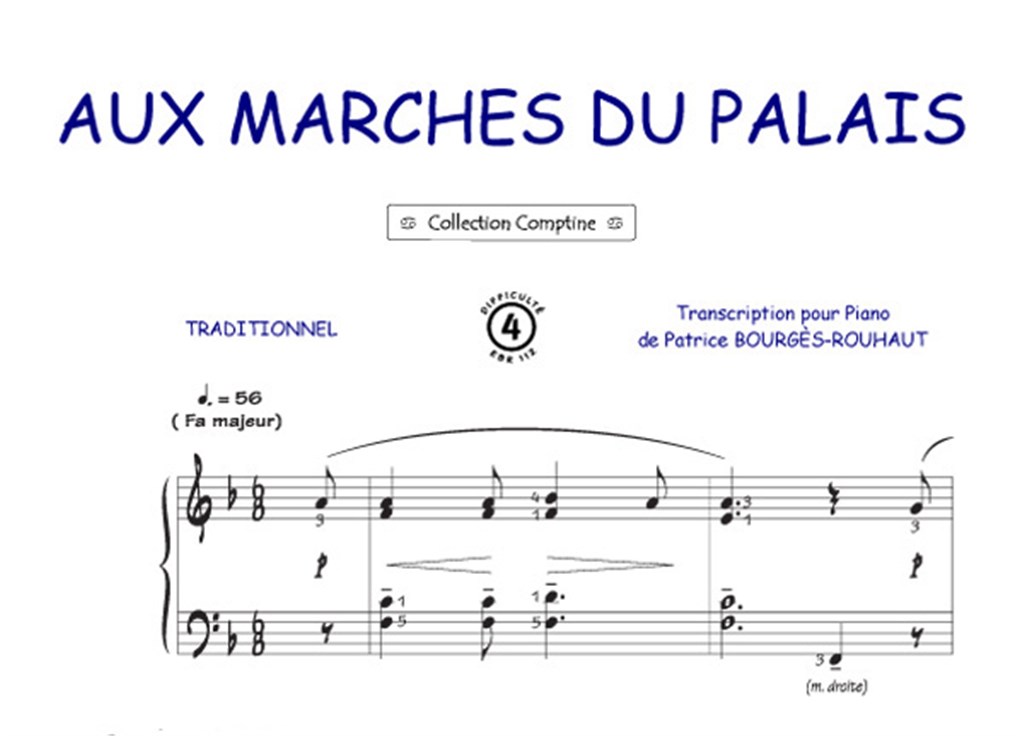 Aux marches du Palais