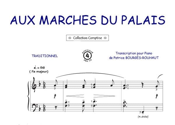 Aux marches du Palais