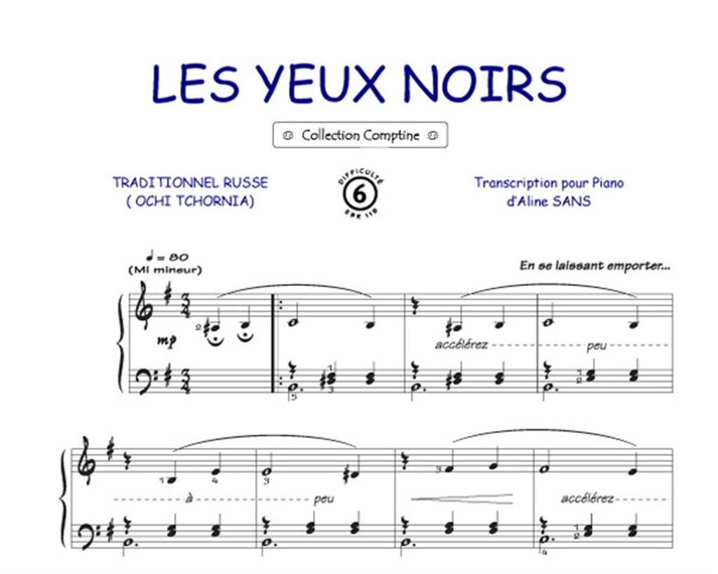 Les yeux noirs