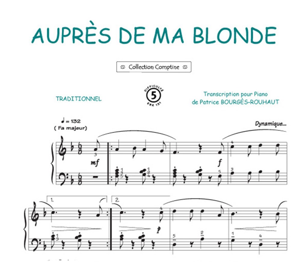 Auprès de ma blonde