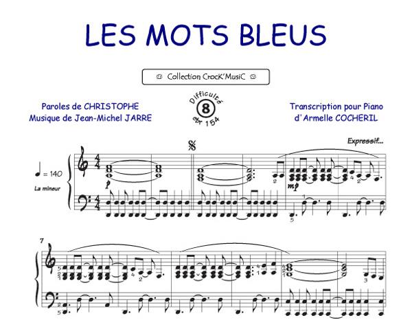 Les mots bleus