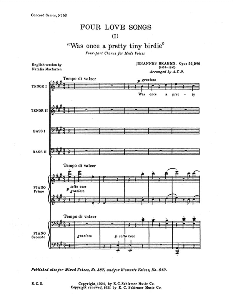 Four Love Songs