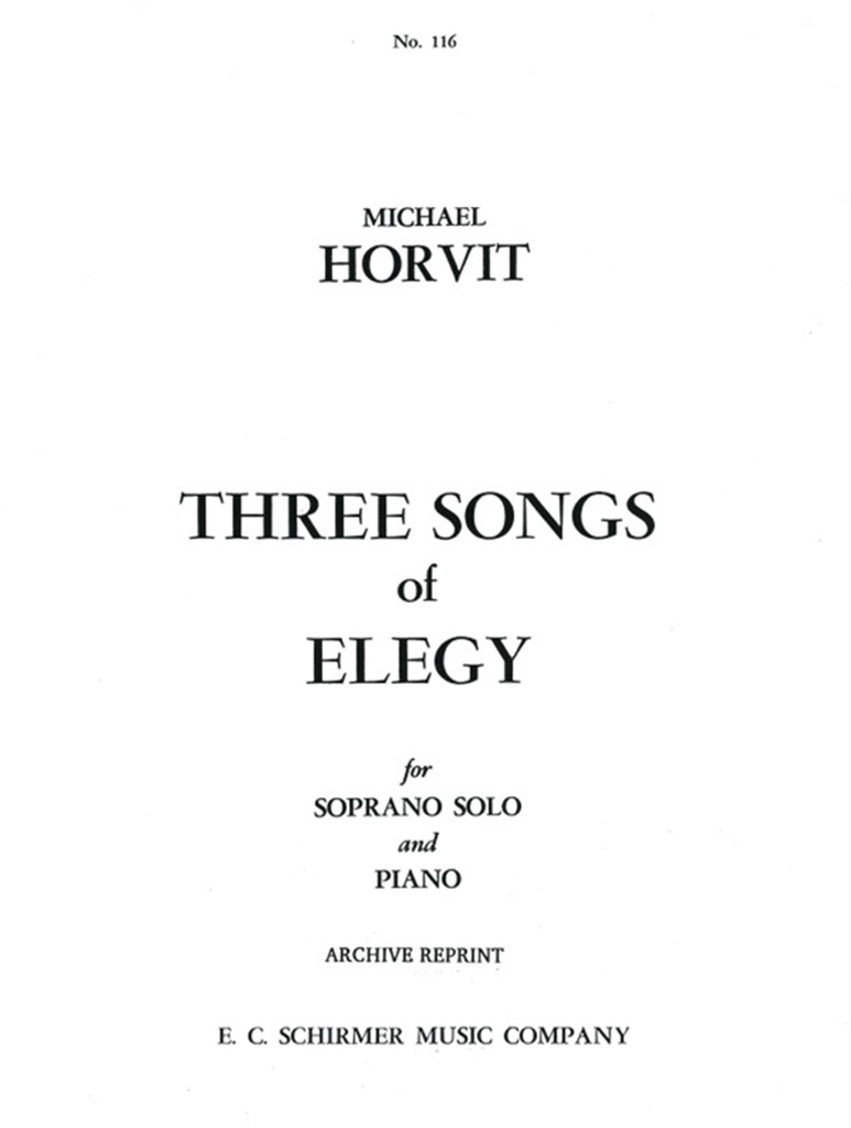 Three Songs of Elegy