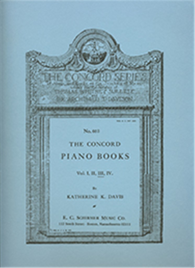 Concord Piano Book, Vol. III