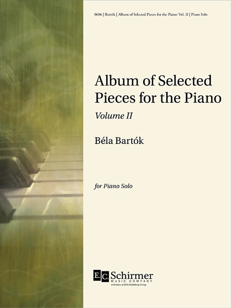 Bela Bartok Album for Piano, Vol. II