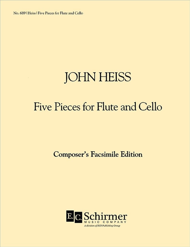 Five Pieces for Flute and Cello