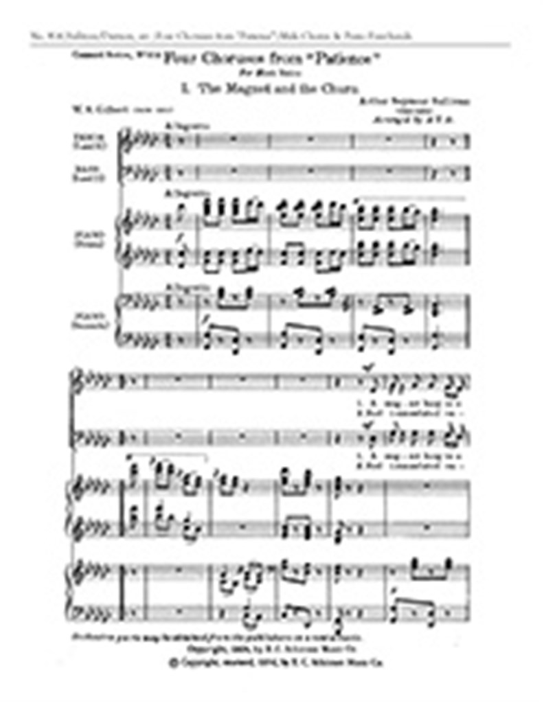 Patience: Four Choruses