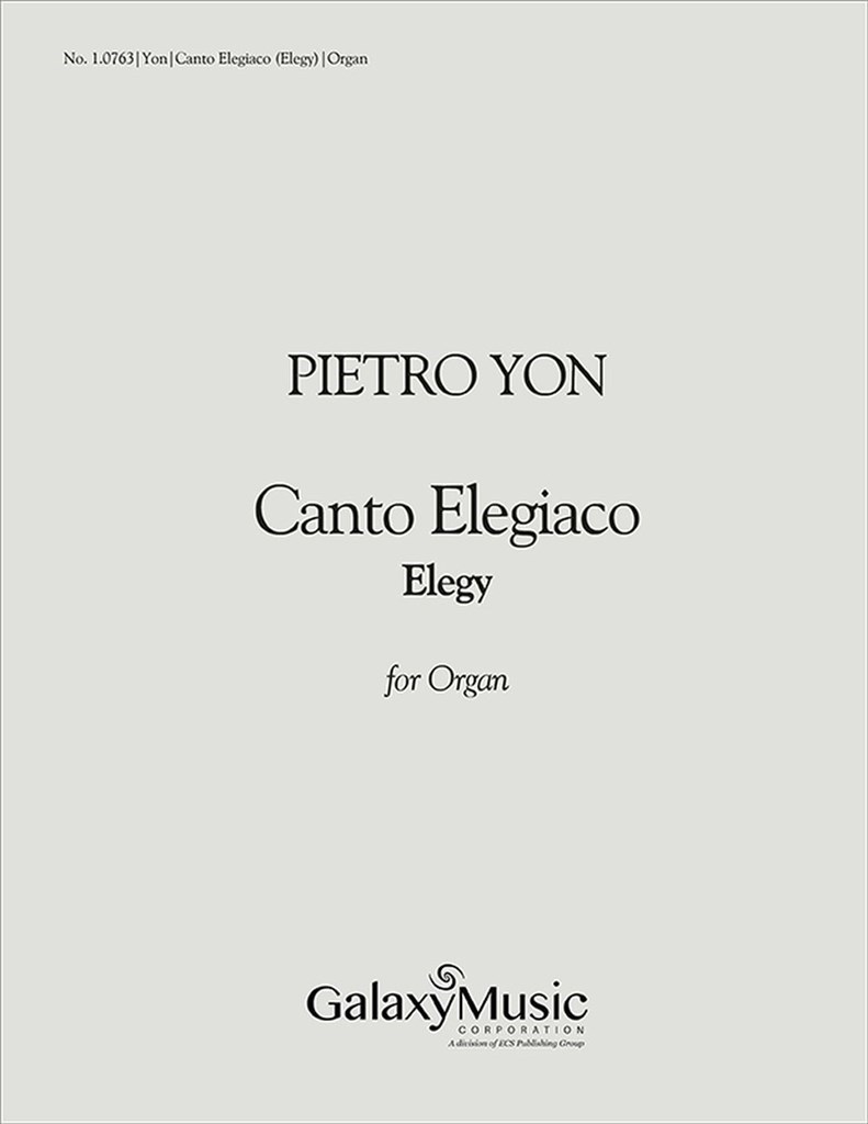 Canto Elegiaco