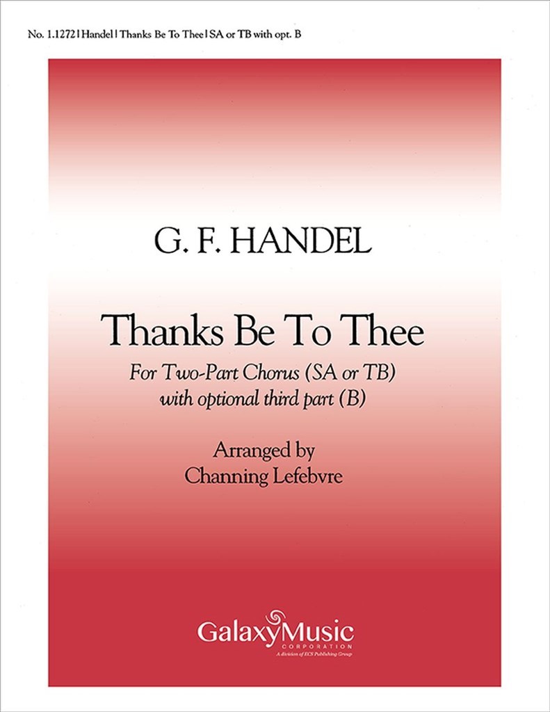 Thanks Be To Thee
