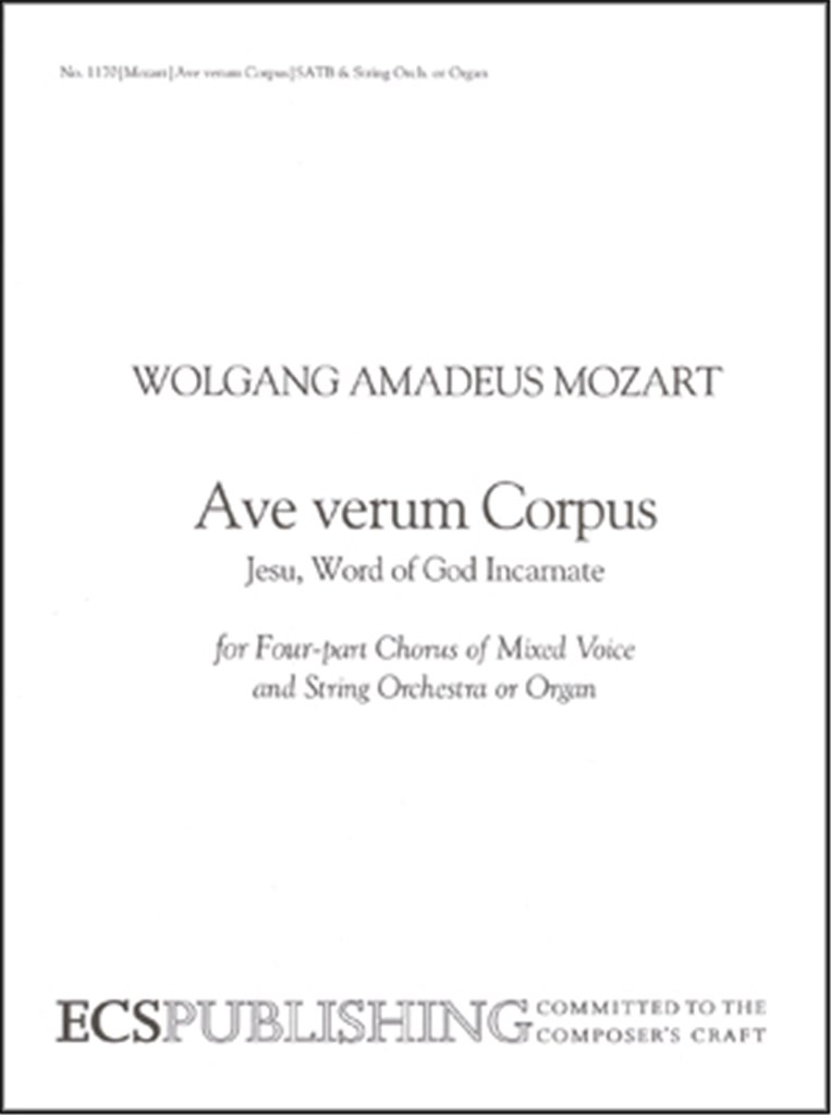Ave verum Corpus, K. 618