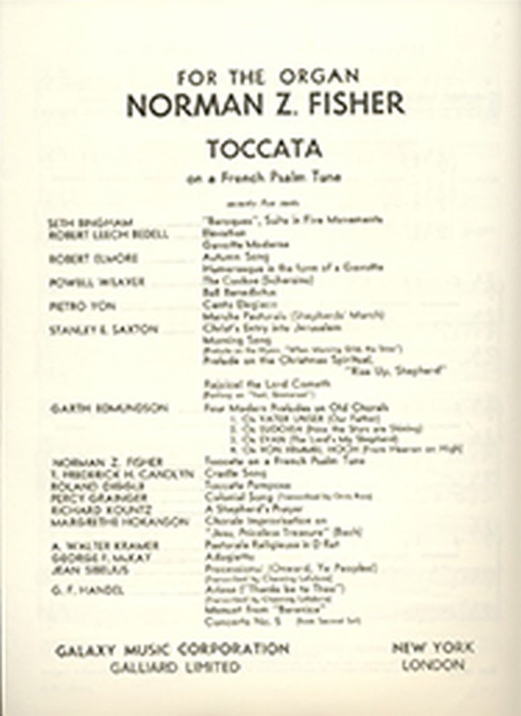 Toccata on A French Psalm Tune