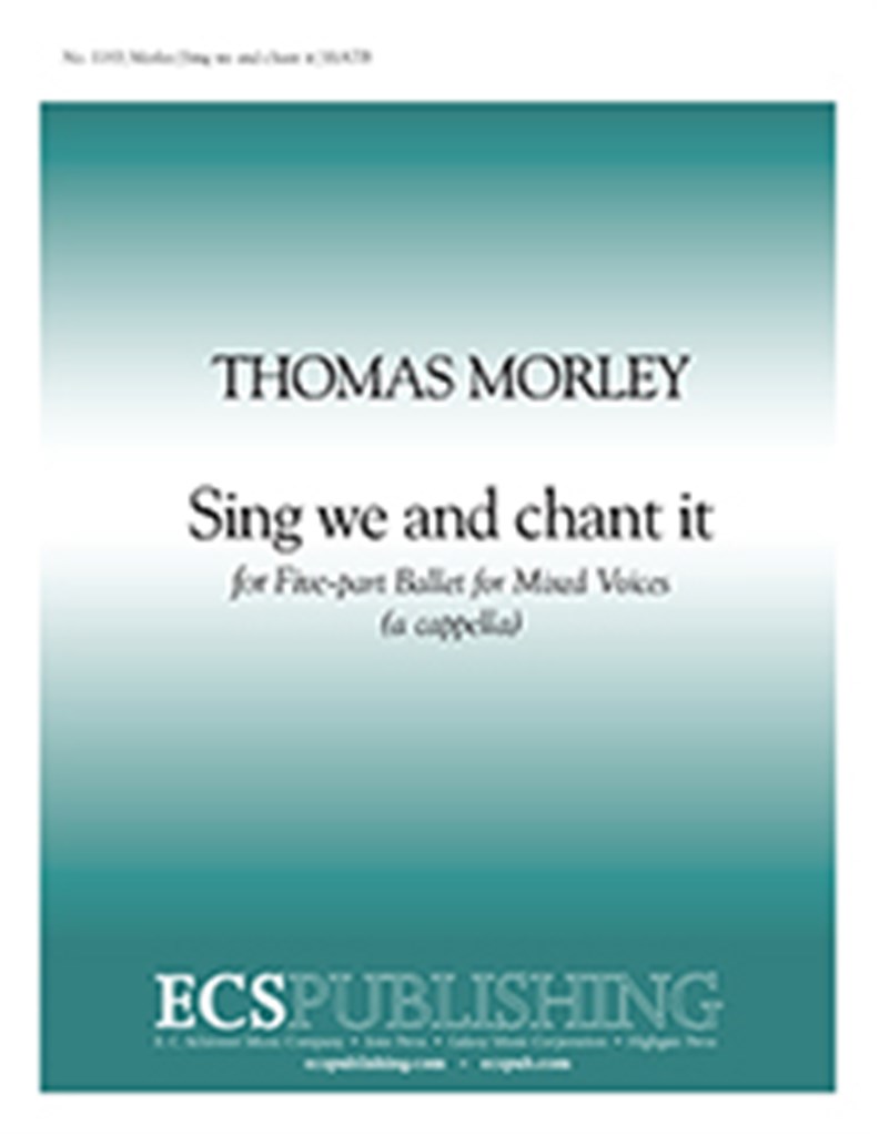 Sing We and Chant it