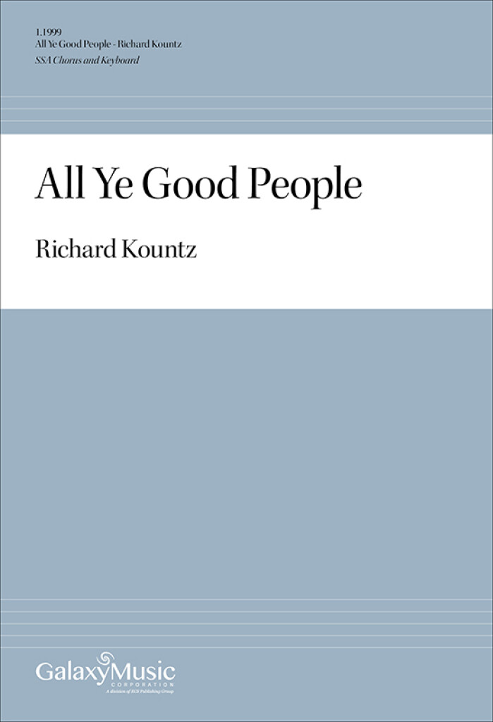 All Ye Good People