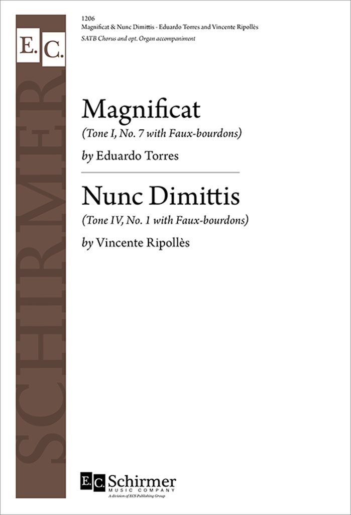 Magnificat, Nunc Dimittis, Tone 1